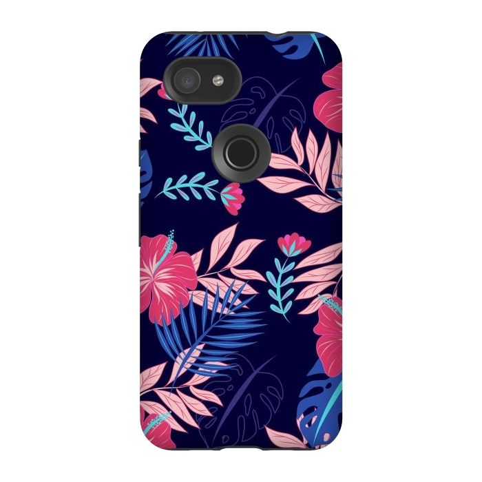 Pixel 3A StrongFit VIBRE AND HAPPY LEAVES by ArtsCase