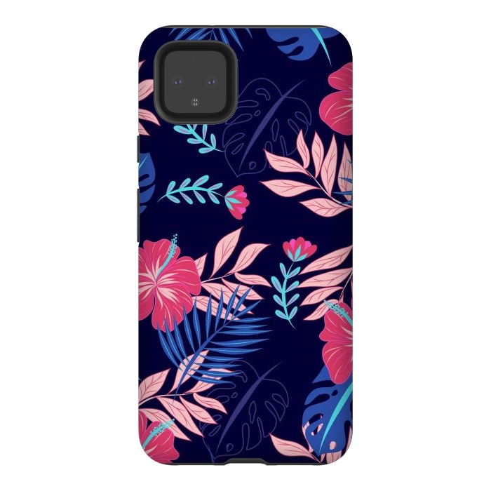 Pixel 4XL StrongFit VIBRE AND HAPPY LEAVES by ArtsCase