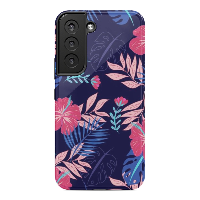Galaxy S22 StrongFit VIBRE AND HAPPY LEAVES by ArtsCase