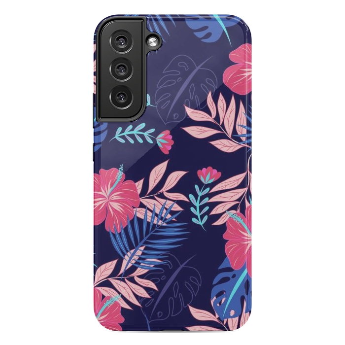 Galaxy S22 plus StrongFit VIBRE AND HAPPY LEAVES by ArtsCase