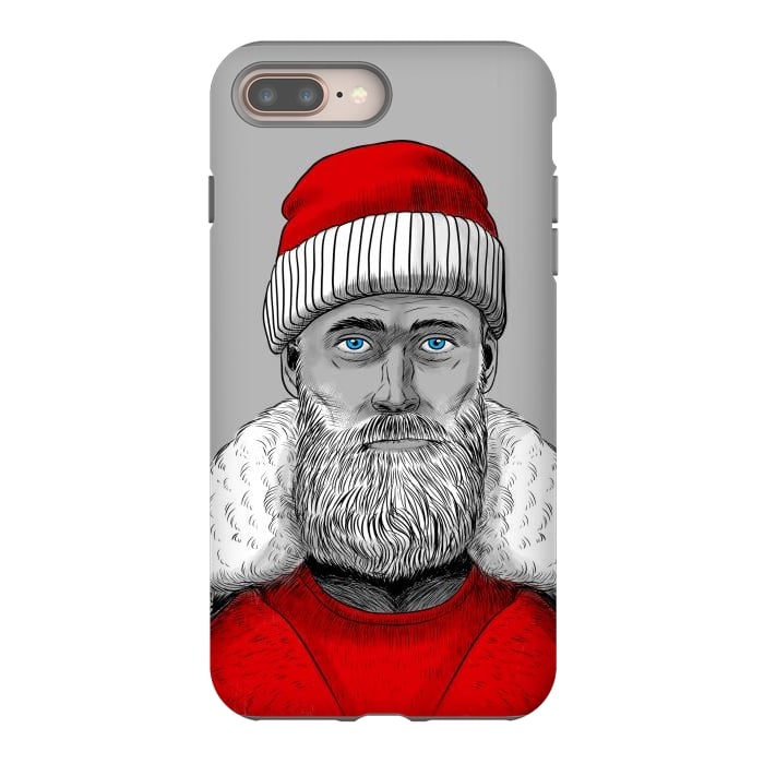 iPhone 7 plus StrongFit Santa Claus Hipster by Alberto