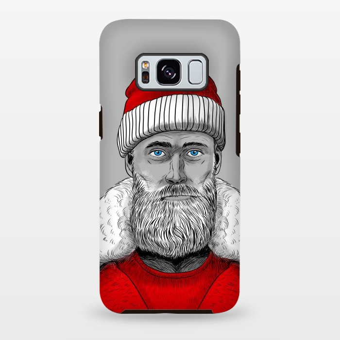 Galaxy S8 plus StrongFit Santa Claus Hipster by Alberto