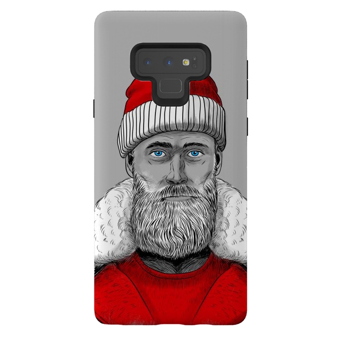 Galaxy Note 9 StrongFit Santa Claus Hipster by Alberto