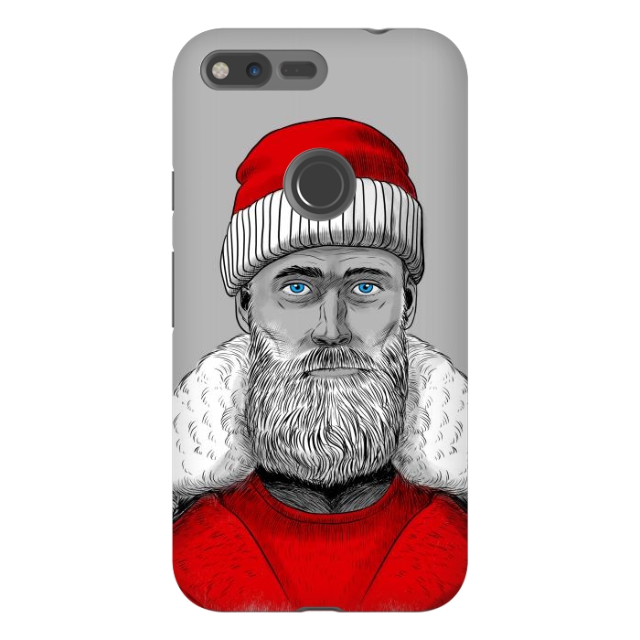 Pixel XL StrongFit Santa Claus Hipster by Alberto