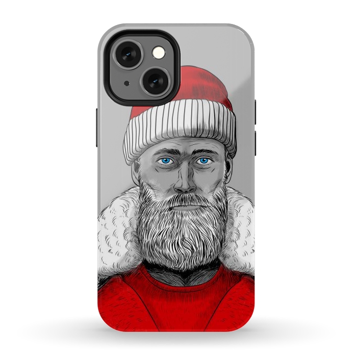 iPhone 12 mini StrongFit Santa Claus Hipster by Alberto