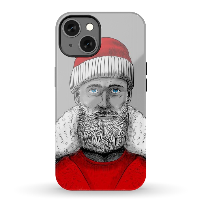 iPhone 13 StrongFit Santa Claus Hipster by Alberto