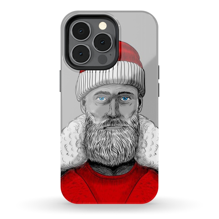 iPhone 13 pro StrongFit Santa Claus Hipster by Alberto