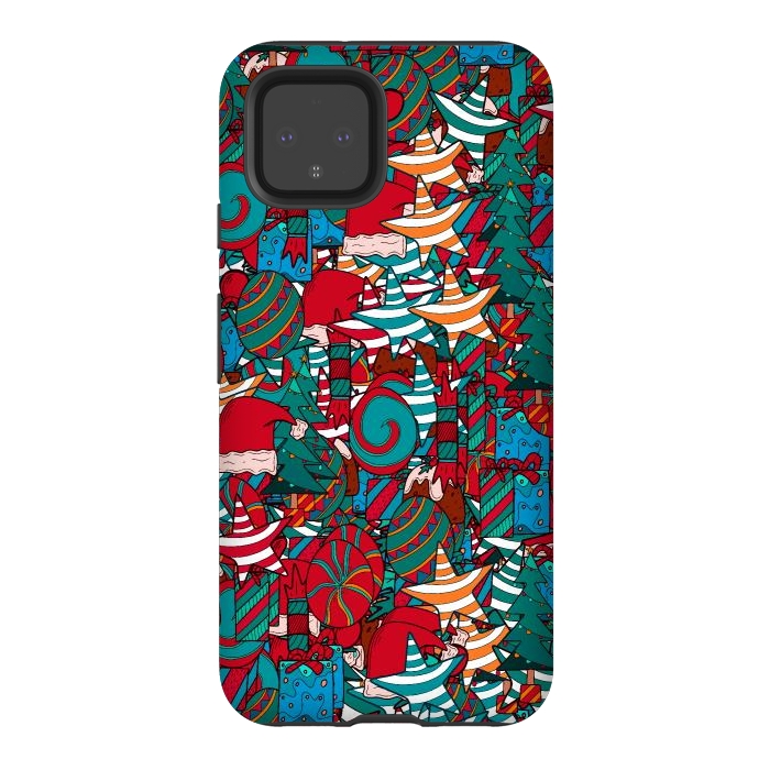 Pixel 4 StrongFit A Christmas pattern by Steve Wade (Swade)