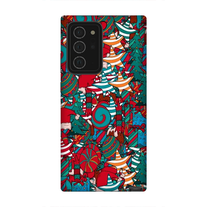 Galaxy Note 20 Ultra StrongFit A Christmas pattern by Steve Wade (Swade)