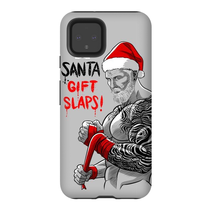 Pixel 4 StrongFit Santa gift slaps by Alberto