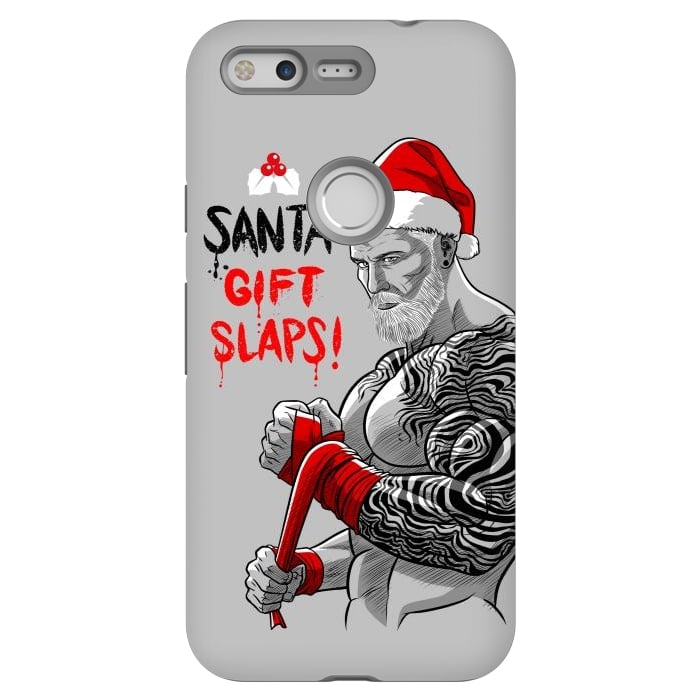 Pixel StrongFit Santa gift slaps by Alberto