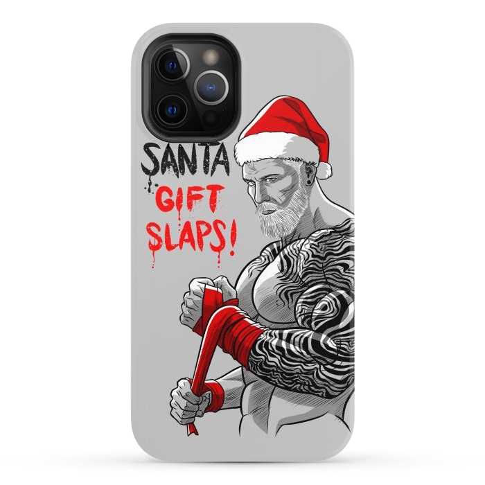 iPhone 12 Pro StrongFit Santa gift slaps by Alberto