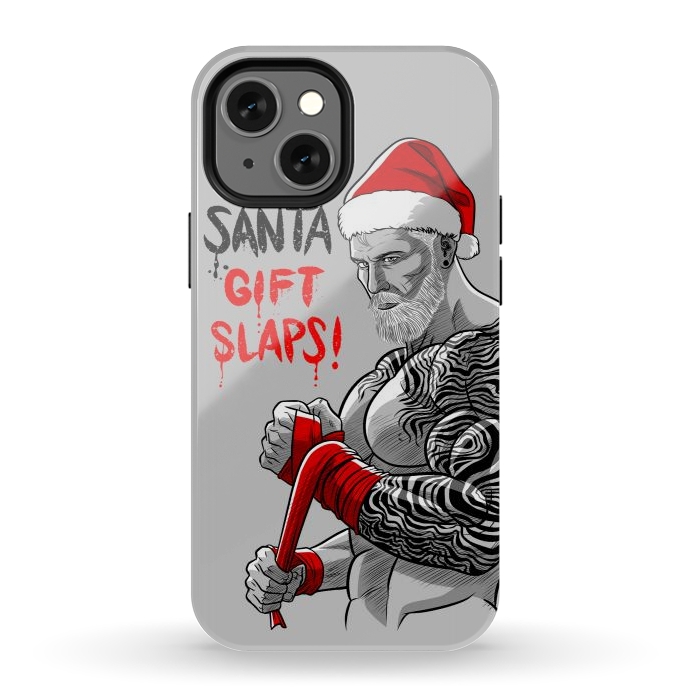 iPhone 13 mini StrongFit Santa gift slaps by Alberto