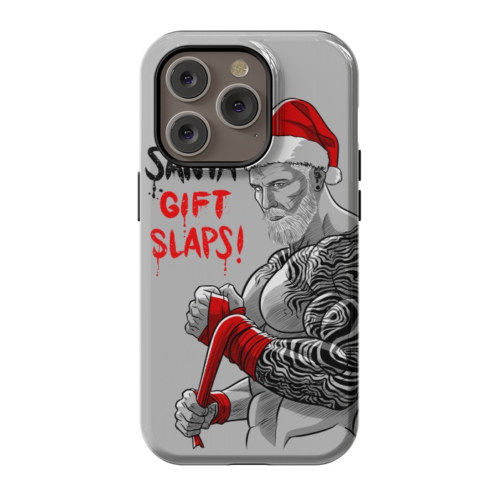 iPhone 14 Pro StrongFit Santa gift slaps by Alberto