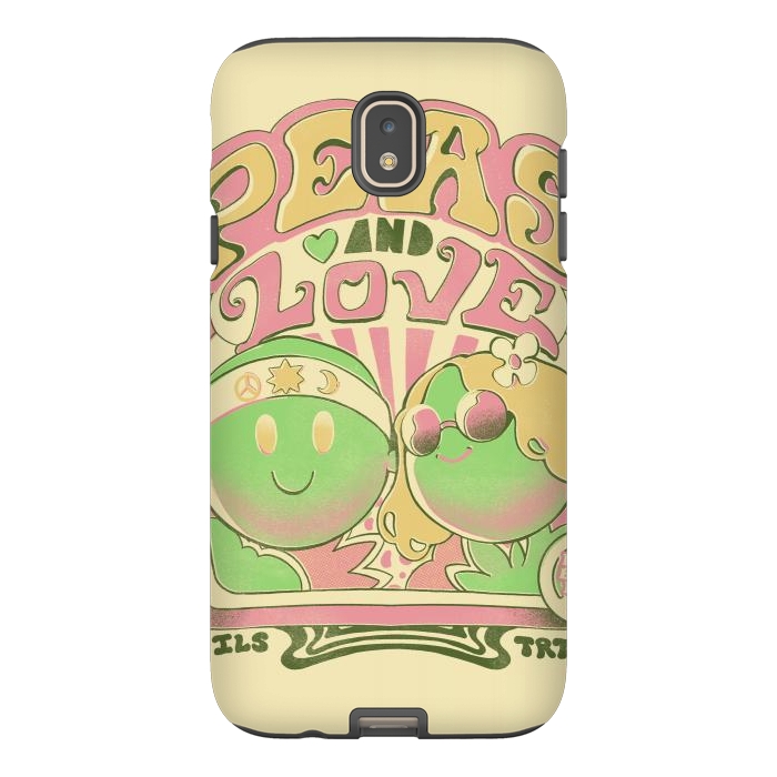Galaxy J7 StrongFit Peas and Love by Ilustrata