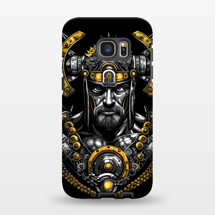 Galaxy S7 EDGE StrongFit Fantasy warrior with spikes by Alberto