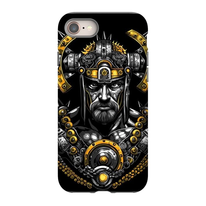 iPhone 8 StrongFit Fantasy warrior with spikes by Alberto