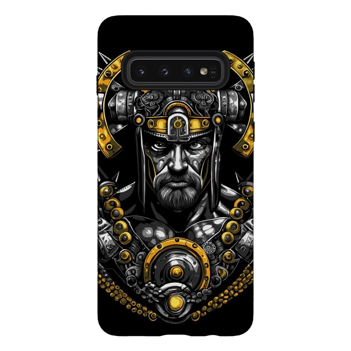 Galaxy S10 StrongFit Fantasy warrior with spikes by Alberto