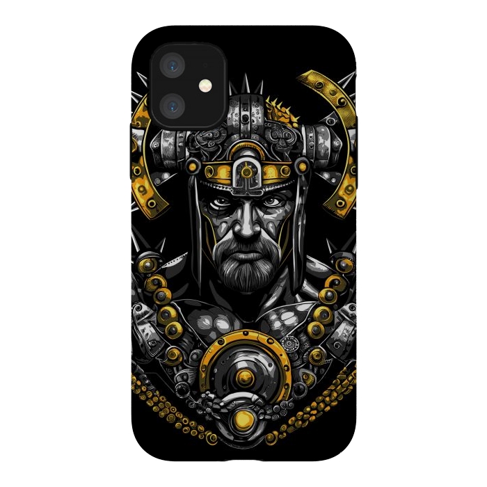 iPhone 11 StrongFit Fantasy warrior with spikes by Alberto