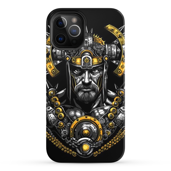 iPhone 12 Pro StrongFit Fantasy warrior with spikes by Alberto