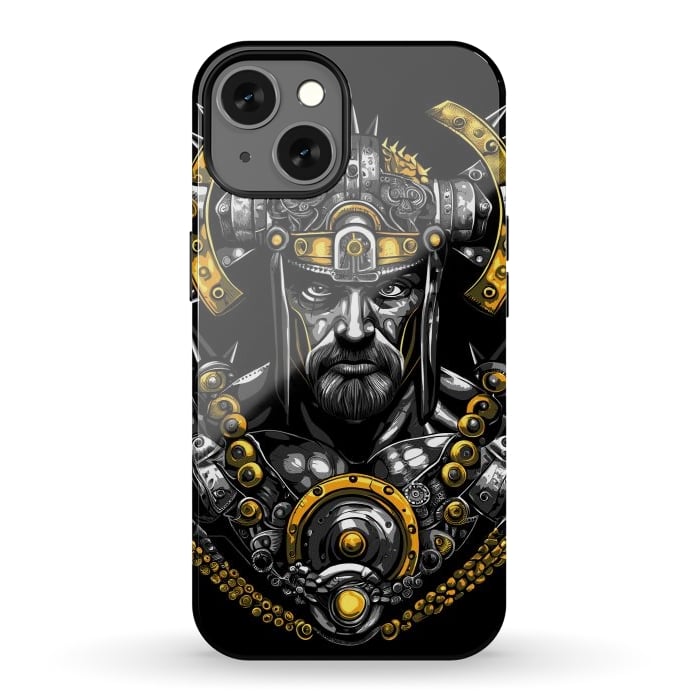 iPhone 13 StrongFit Fantasy warrior with spikes by Alberto