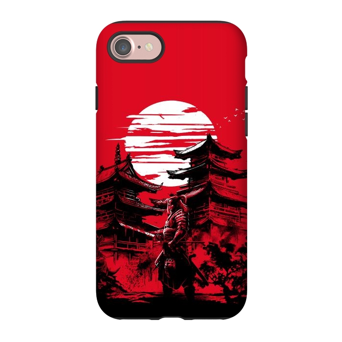 iPhone 7 StrongFit Samurai warrior in feudal Japan by Alberto