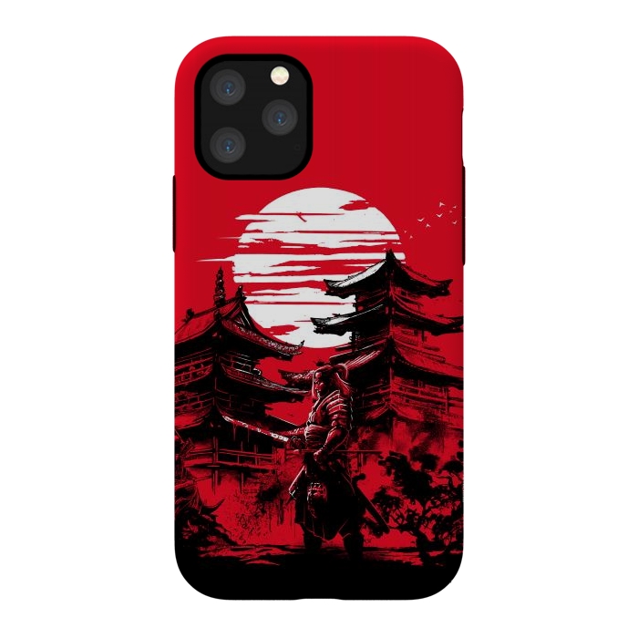iPhone 11 Pro StrongFit Samurai warrior in feudal Japan by Alberto