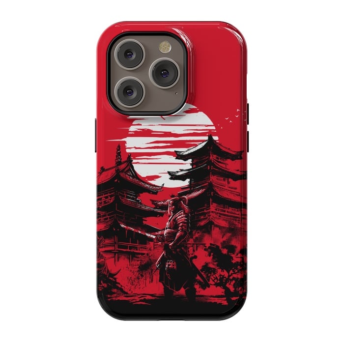 iPhone 14 Pro StrongFit Samurai warrior in feudal Japan by Alberto