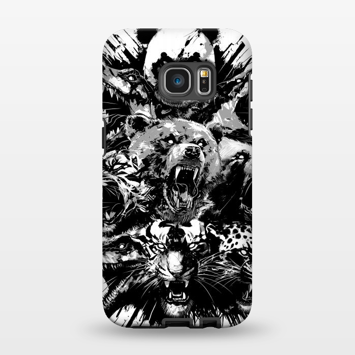 Galaxy S7 EDGE StrongFit Wild animals by Alberto