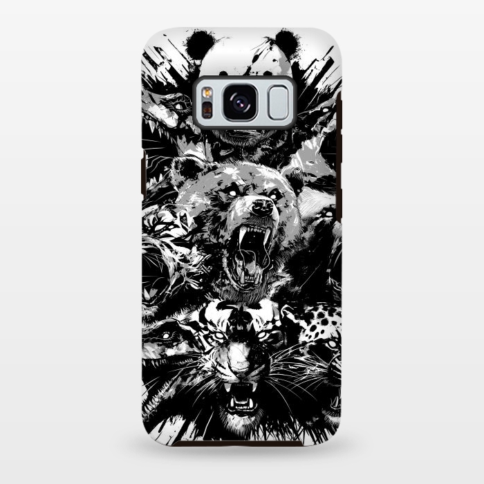 Galaxy S8 plus StrongFit Wild animals by Alberto