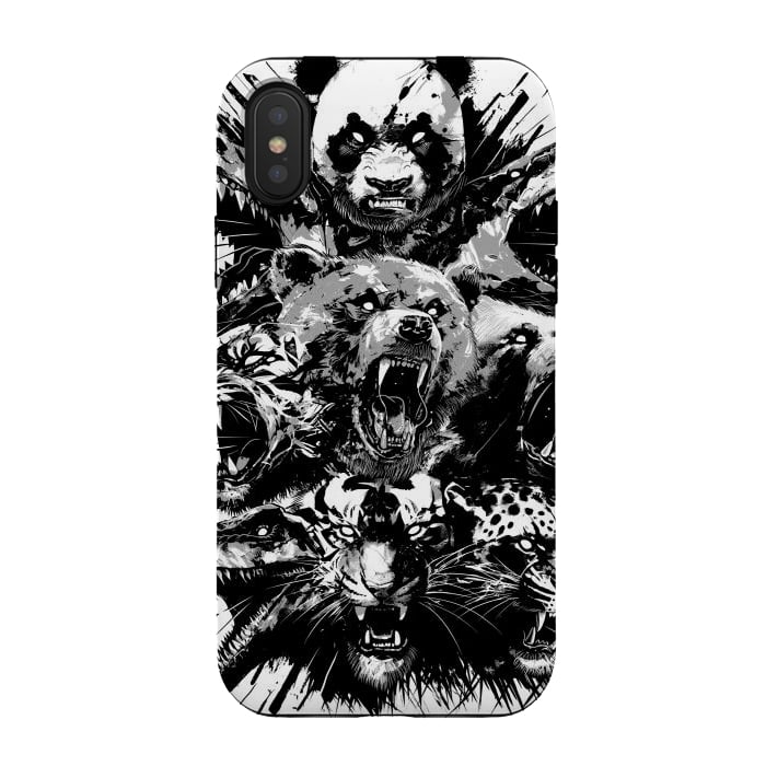 iPhone Xs / X StrongFit Wild animals by Alberto