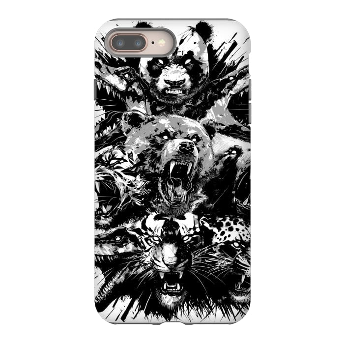 iPhone 8 plus StrongFit Wild animals by Alberto