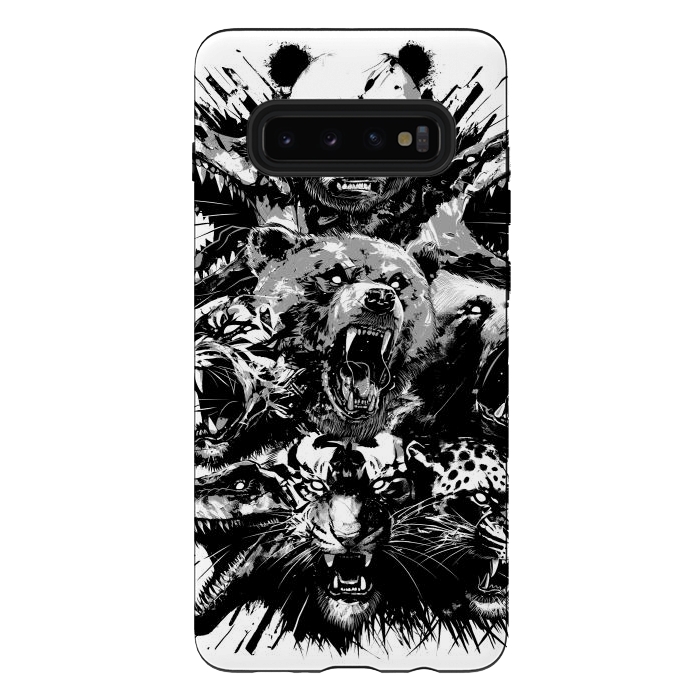 Galaxy S10 plus StrongFit Wild animals by Alberto