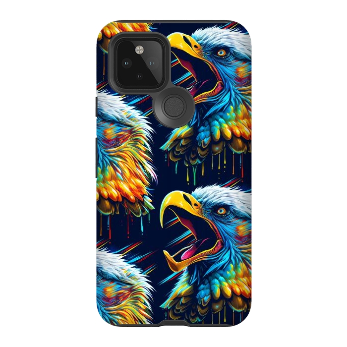 Pixel 5 StrongFit Eagle cry by Alberto