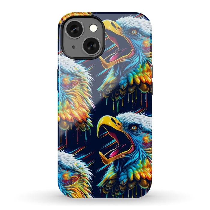 iPhone 13 StrongFit Eagle cry by Alberto