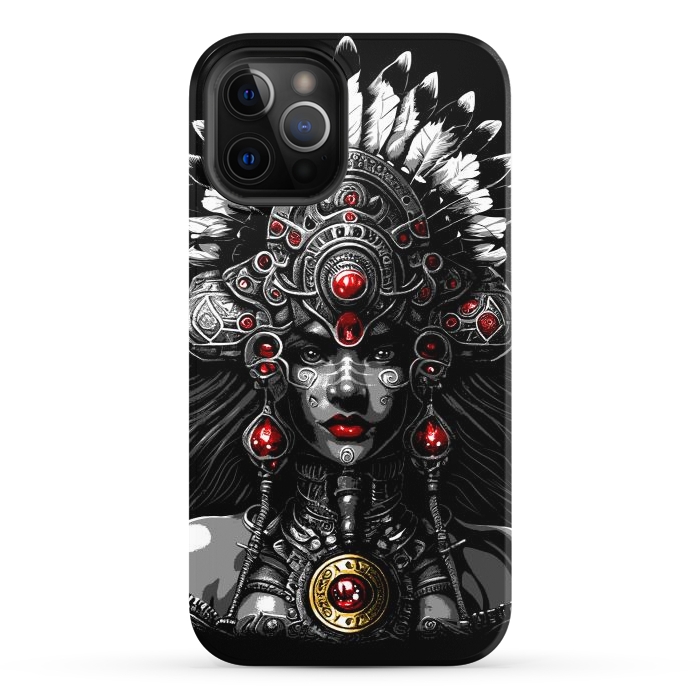 iPhone 12 Pro StrongFit Aztec Princess by Alberto