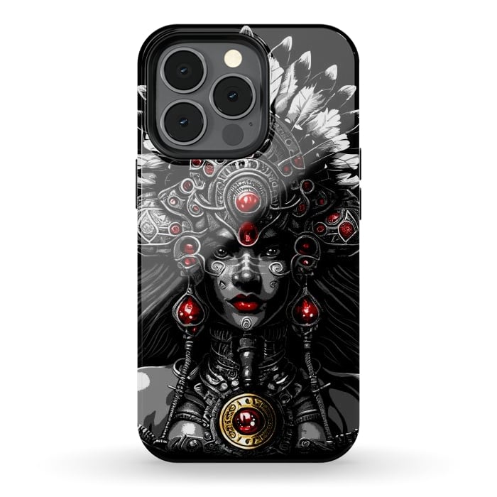 iPhone 13 pro StrongFit Aztec Princess by Alberto