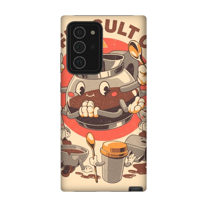 Galaxy Note 20 Ultra StrongFit Holy Coffee Club by Ilustrata