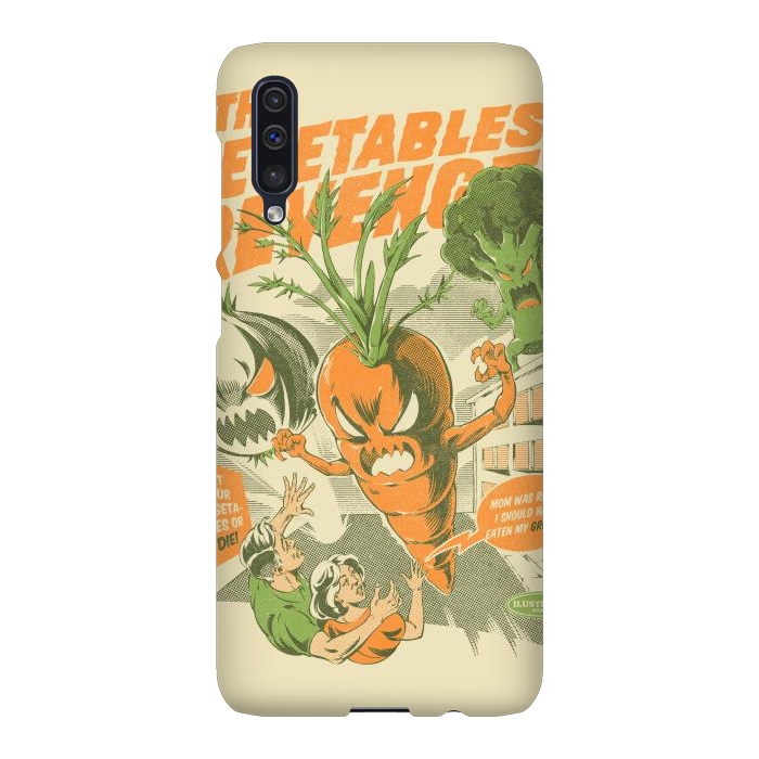 Galaxy A50 SlimFit Eat your Vegetables by Ilustrata