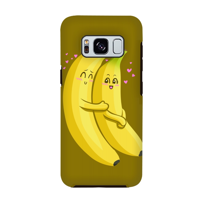 Galaxy S8 StrongFit Embrace of bananas by Alberto