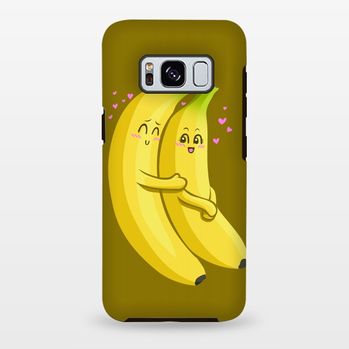 Galaxy S8 plus StrongFit Embrace of bananas by Alberto