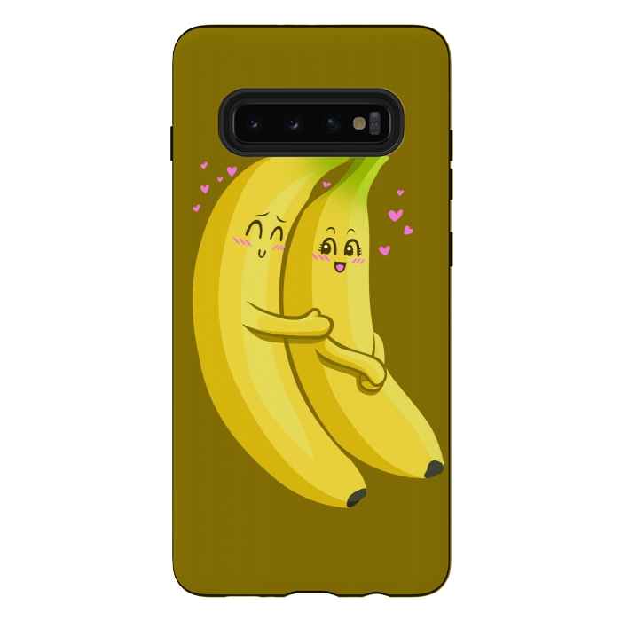 Galaxy S10 plus StrongFit Embrace of bananas by Alberto