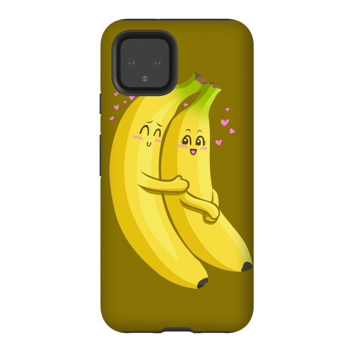 Pixel 4 StrongFit Embrace of bananas by Alberto