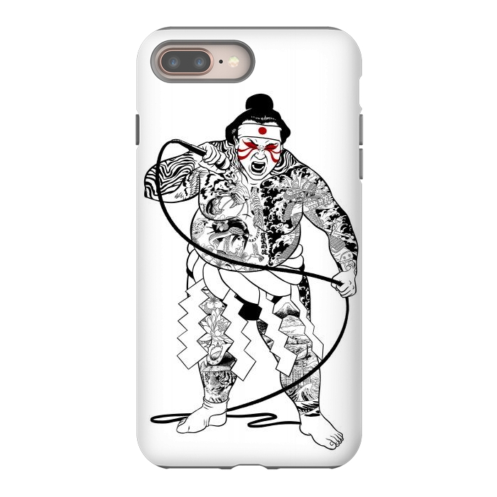 iPhone 7 plus StrongFit Japanese sumo singer by Alberto