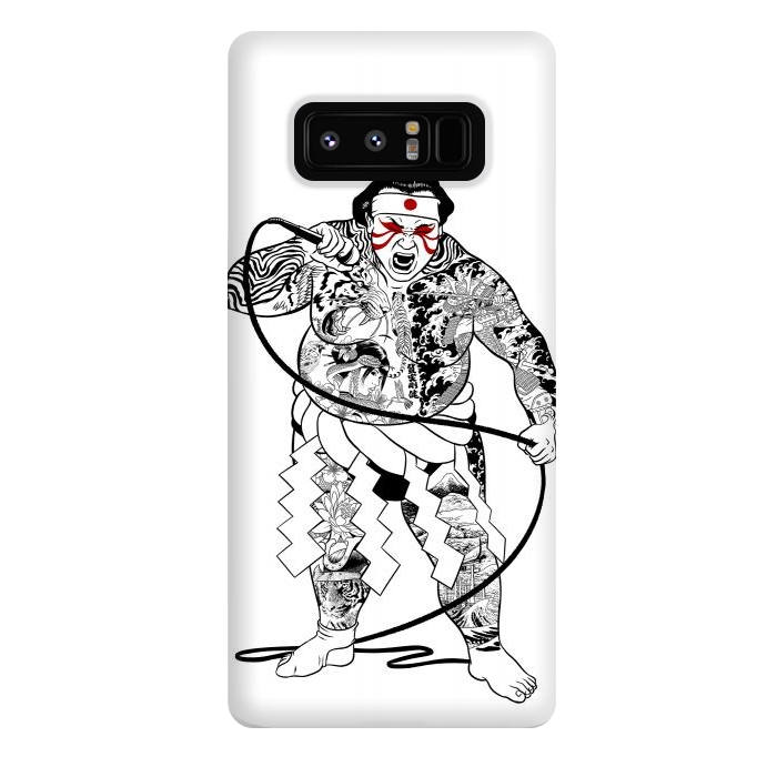 Galaxy Note 8 StrongFit Japanese sumo singer by Alberto
