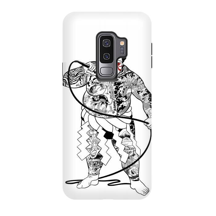 Galaxy S9 plus StrongFit Japanese sumo singer by Alberto