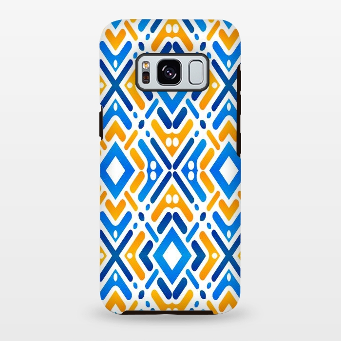 Galaxy S8 plus StrongFit Colorful pattern by Bledi