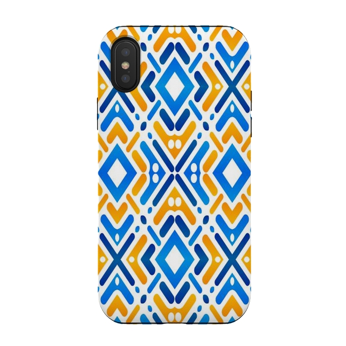 iPhone Xs / X StrongFit Colorful pattern by Bledi