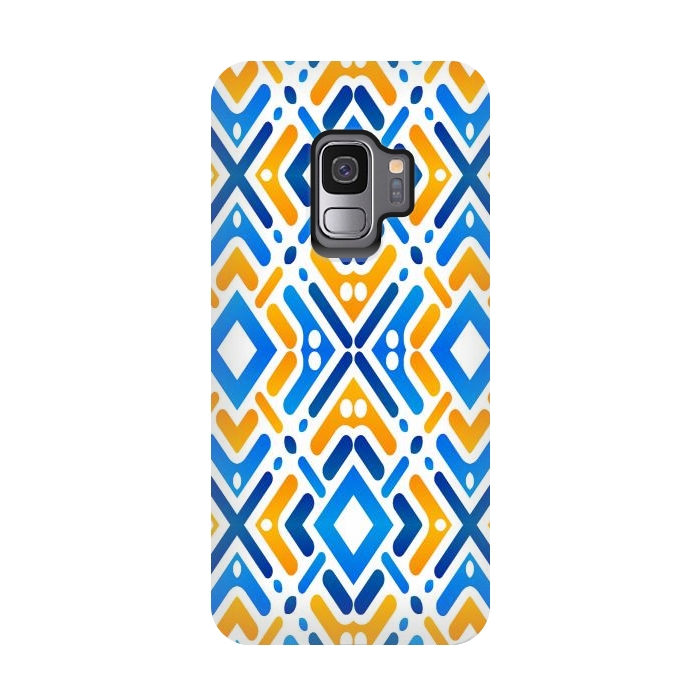Galaxy S9 StrongFit Colorful pattern by Bledi