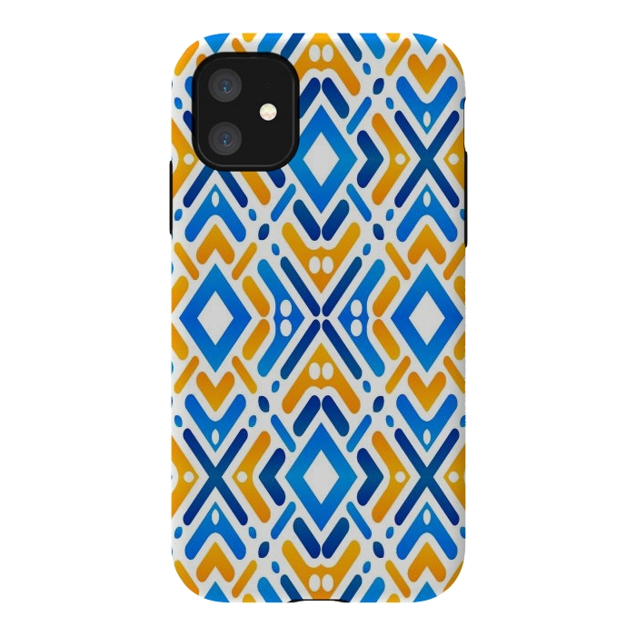 iPhone 11 StrongFit Colorful pattern by Bledi